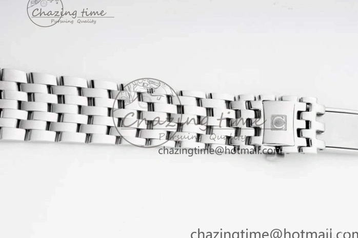 0313 Bright De Ville SS DIWF 1:1 Best Edition Silver Dial SS Markers on SS Bracelet MIYOTA 7848